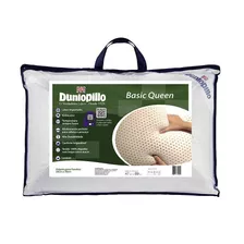 Travesseiro Inteligente Dunlopillo Basic Queen Tradicional 70cm X 15cm Cor Branco