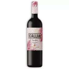 Callia Tardío Vino Tinto Dulce 750ml Valle De Tulum San Juan