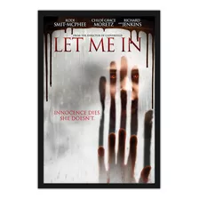 Quadro 64x94cm Deixe Me Entrar - Let Me In - Filmes - 81