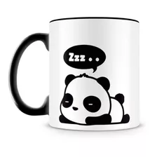 Caneca Panda Sonolento Xicara Cafe Presente Oferta