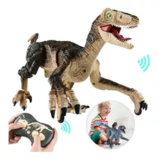 Dinosaurio Jurásico Velociraptor Control Remoto Juguete Niño