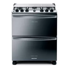 Fogão De Chão Bfd5n 5 Queimadores Inox Brastemp 220v