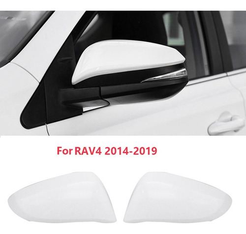 Cubierta De Espejo Retrovisor Del Coche Para Toyota Rav4 20 Foto 2