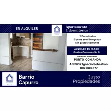 Oportundad!! Alquiler Duplex Dos Dormitorios. No Tiene Gastos Comunes.