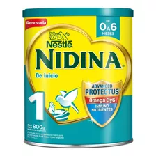 Nidina (1) Fórmula Infantil Leche En Polvo Tarro X 800grs