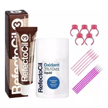 Kit Refectocil 1 Tinta N° 3.0 Castanho Natural + 1 Ox