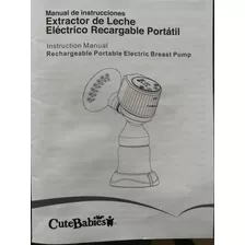 Extractor De Leche Eléctrico 