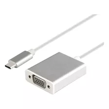  Cable Adaptador Usb Type C A Vga Full Hd 3.1 Tipo C Monitor