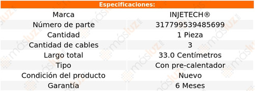 1- Sensor Oxgeno Gmc Typhoon 6 Cil 4.3l 1992/1993 Injetech Foto 2