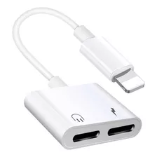 Adaptador Para iPhone, Dual Lightning Audio & Cargador 