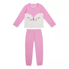 Pijama Infantil Feminino Ursinho Rovitex Trick Nick