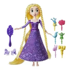 Boneca Tangled Rapunzel Spin N Style C1748 Original 