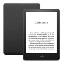 Kindle Paperwhite (8gb), Pantalla De 6.8 Pul Color Negro Y Luz Calida Ajustable, Resistente Al Agua