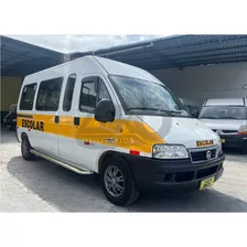 Van Fiat Ducato Multi 2010 Escolar 28 Lugares Ônibus T. Alto