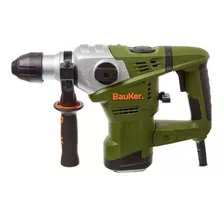 Rotomartillo Electroneumático Bauker Rh32e Verde Con 1500w De Potencia 220v