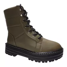 Coturno My Shoes Eco Santorine Army L853050003 