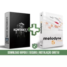 Kontakt 7 Full + Librarys Pack Pro + Melodyne 5