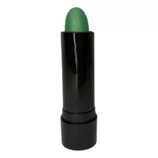 Labial Metalizado Glitter X 1 - Pinta Cara Gibre Maquillaje Acabado Metálico Color Verde Metalizado