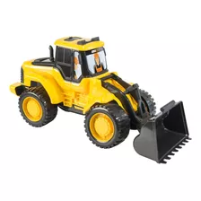 Caminhão Trator Infantil Brinquedo Grande Pá Carregadeira