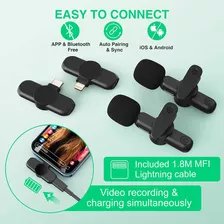 Microfono Lavalier Clip Solapa Balita iPhone Y Android Inala