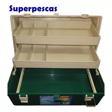 Caja De Pesca Mauri 460, 2 Bandejas Rebatibles 46x24x24 Cm