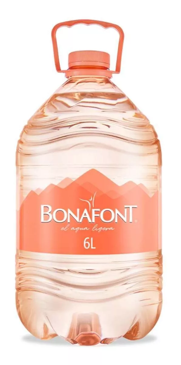 Agua Natural Bonafont 6l