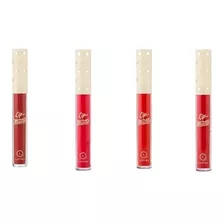 Kit Com 4 Lip Matte - Batom Matte Líquido Latika