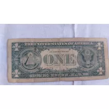 Cédula Antiga 1 Dólar Série 1969 A Conservada