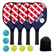 Kmise Pickleball Paddles Set Of 4, 7.8oz