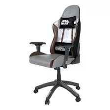 Silla Gamer Star Wars The Mandalorian Primus Hasta 140kg Color Marrón Material Del Tapizado Cuero Sintético