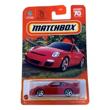 Carrito Matchbox Porsche 911 Gt3 Mattel Nuevo 75 Porsche 
