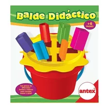 Balde Juego Encastre Didáctico Bebé Antex