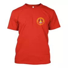 Camiseta Bombeiro Civil Vermelha Uniforme Profissão
