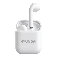 Auriculares Inalámbricos Hyudai L1 Bt 10mm Llamadas Blanco