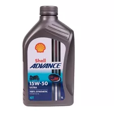 Aceite Moto Shell Advance Ultra Sintetico 15w50 Avant Motos 