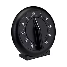 Ti030001bk 60 Minutos Mecánico A Cuerda Temporizador - Negro