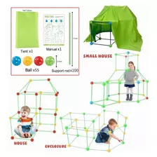 Kit De Construcción De Carpa Fuerte Para Niños 3d