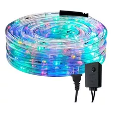 Manguera Rollo Tira Led 10 Mts Multicolor Rgb + Controlador