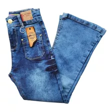 Calça Jeans Cigarrete Feminina Infantil Menina Tam 4 6 8 