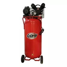 Compresor De Aire Eléctrico Goni 990 200l 5hp 127v Rojo