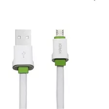 Cabo Usb Rápido Kaidi 3 Metros Micro Usb-v8 Kd-330m