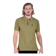 Playera Básico Polo Hombre Verde Stfashion 52604239