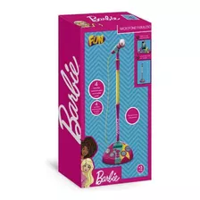 Barbie Microfone Karaokê Fabuloso - Intek Barao Atacadista