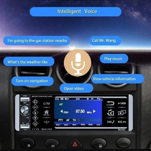 Radio Tactil 1-din Bluetooth Chrysler Neon Foto 3