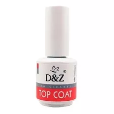 Kit 4 Top Coat D&z Preparador Para Unhas 15 Ml