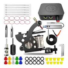 Kit Para Tatuar Tattoo Máquina Tatuar Profesional Completo