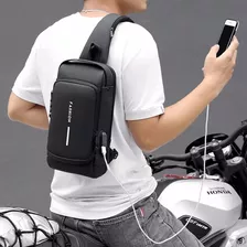 Nuevo Morral Antirrobo Impermeable Con Puerto Usb Fashion