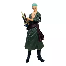 Brinquedo Boneco One Piece Roronoa Zoro 17 Cm Pronta Entrega