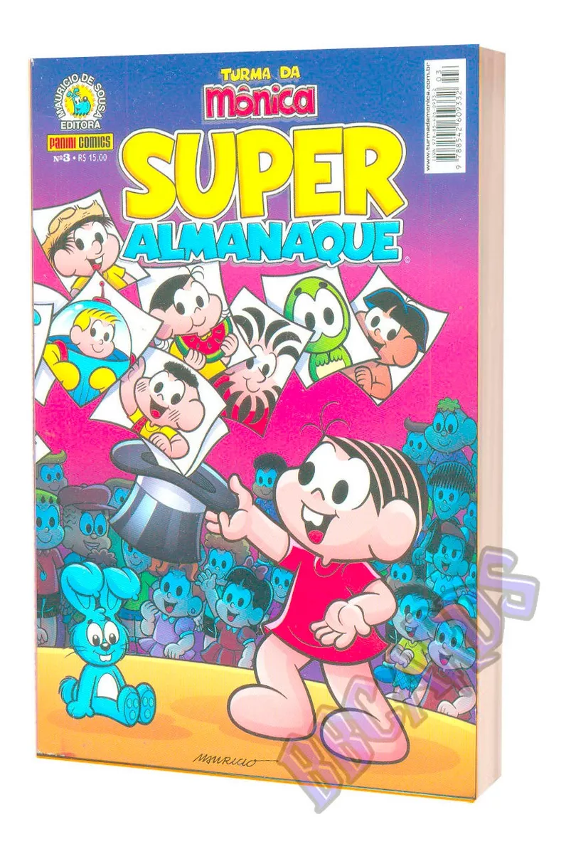 Revista Em Quadrinhos Turma Da Mônica Super Almanaque