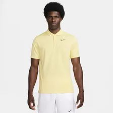 Playera Polo De Tenis Hombre Nikecourt Dri-fit Amarillo